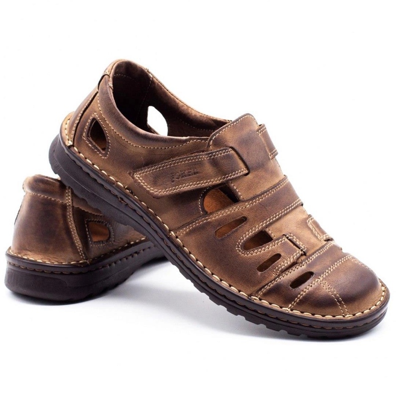 Joker Chaussures ajourées homme 501 marron brun 3