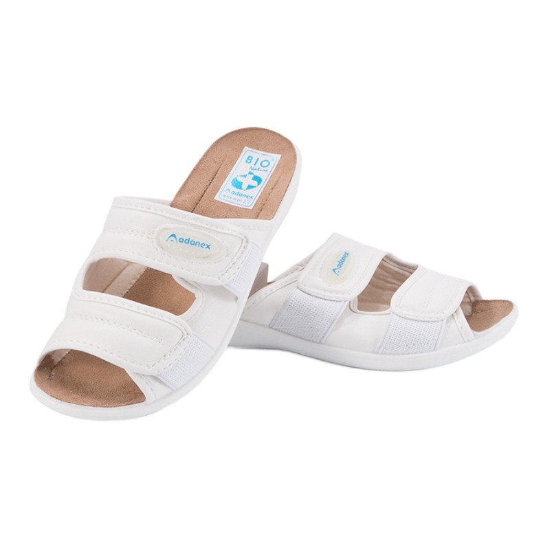 Adanex Diana Chaussons BIO Nature 17659 blanc 1