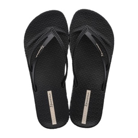 Tongs Ipanema Bossa Soft V Fem W 82840 AG715 le noir 2