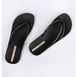 Tongs Ipanema Bossa Soft V Fem W 82840 AG715 le noir 3
