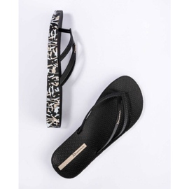 Tongs Ipanema Bossa Soft V Fem W 82840 AG715 le noir 4