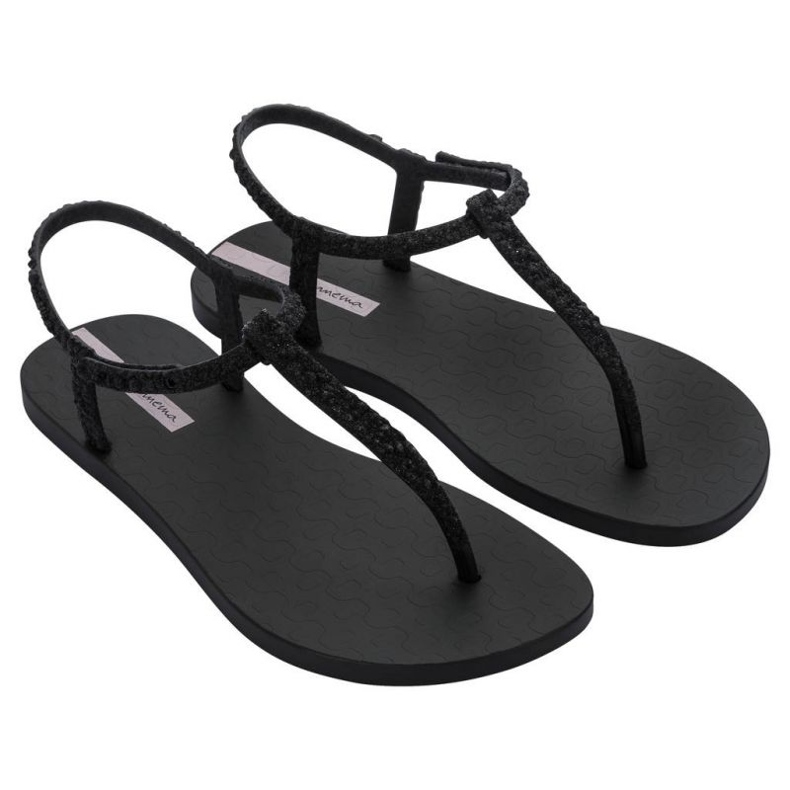 Ipanema Classe Brilha Fem Sandales Femme 26914 AI193 noir 1