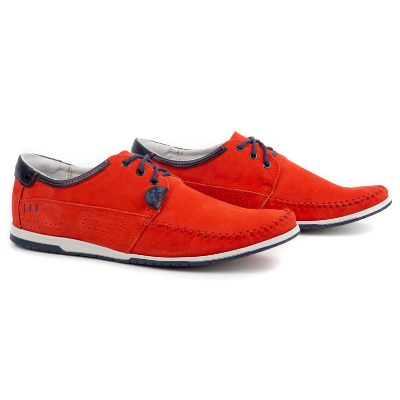 KOMODO Chaussures Mocassins homme 875 rouge 2