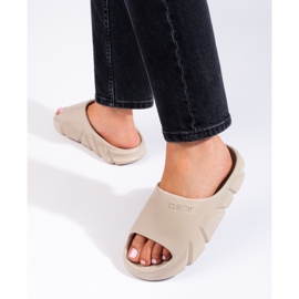 Chaussons femme beige Big Star LL274593801 1