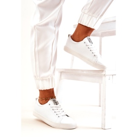 Baskets Cuir Big Star JJ274311 Blanc blanche 7