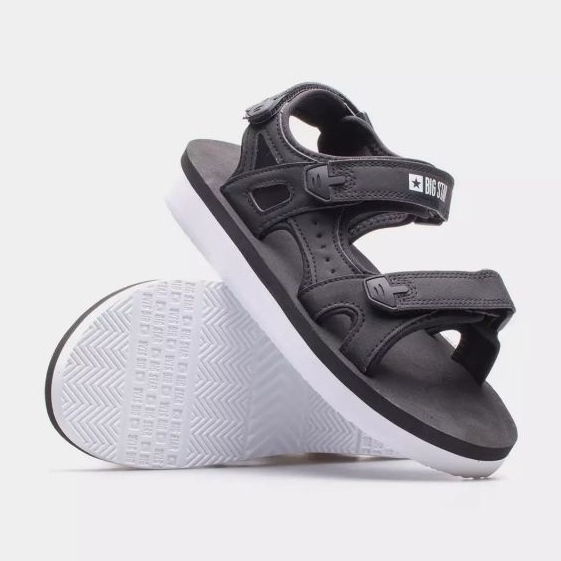 Sandales Big Star Femme LL274789 le noir 1 Sandales Big Star Femme LL274789 le noir 1