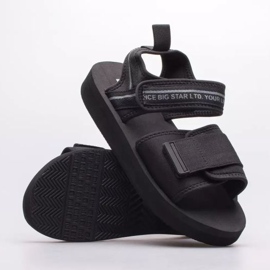 Sandales Big Star Femme LL274784 le noir 1 Sandales Big Star Femme LL274784 le noir 1