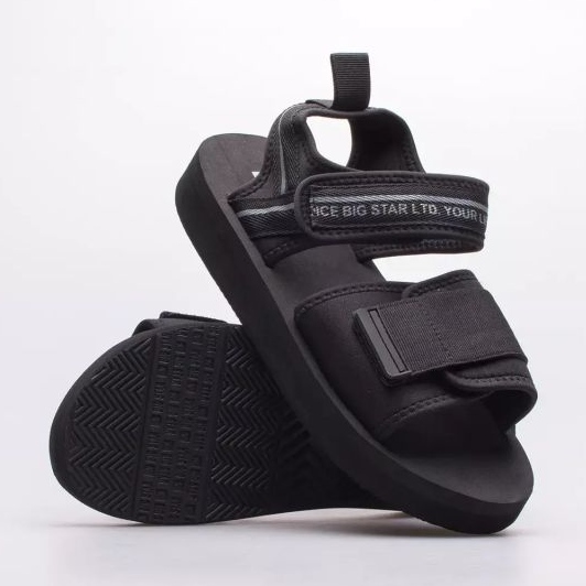 Sandales Big Star Femme LL274784 le noir 1 Sandales Big Star Femme LL274784 le noir 1