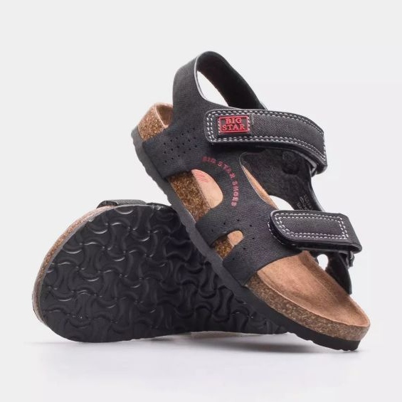 Big Star Jr Sandales LL374141 le noir 1