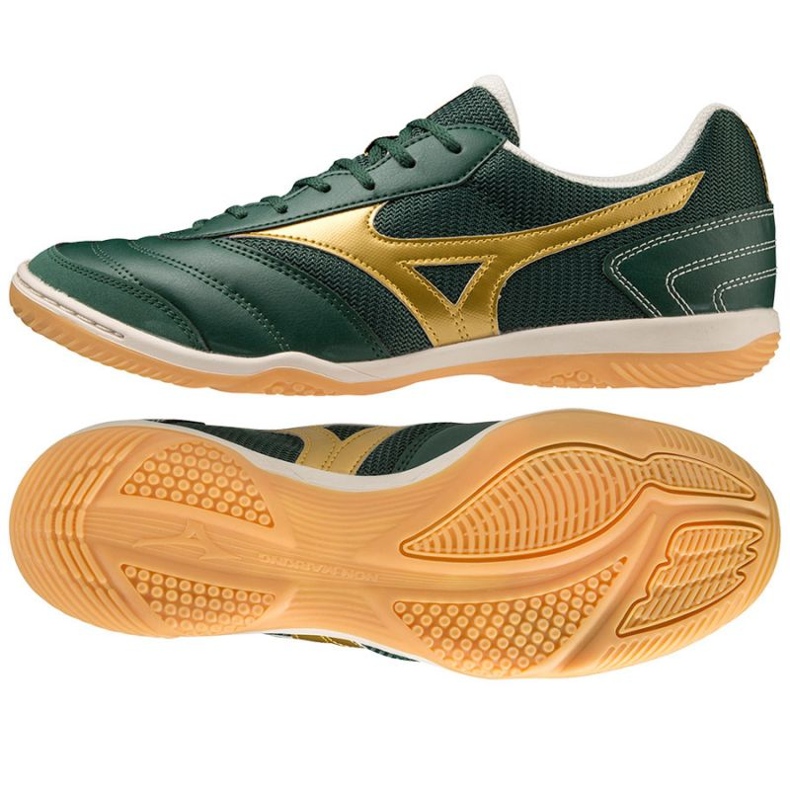 Chaussures de football Mizuno Morelia Sala Club In M Q1GA230373 vert vert 1 Chaussures de football Mizuno Morelia Sala Club In M Q1GA230373 vert vert 1