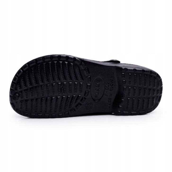 Flameshoes Slippers de mousse noire féminine Eva Black 2
