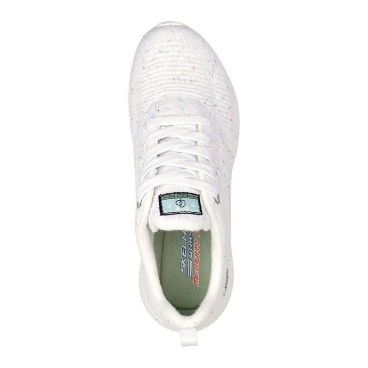 Skechers Bobs Squad-Reclaim Life Chaussures W 117282/WHT blanche 1