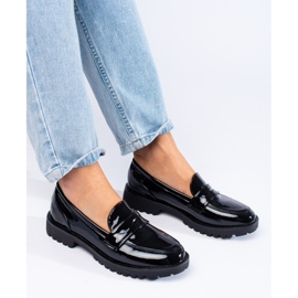 Chaussures femme laquées noires Shelovet 2