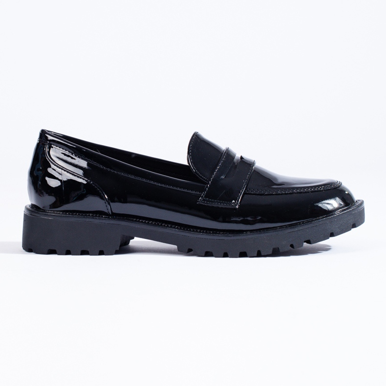 Chaussures femme laquées noires Shelovet 1