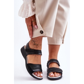 Sandales Velcro Classiques S.Barski 97575 Noir 2