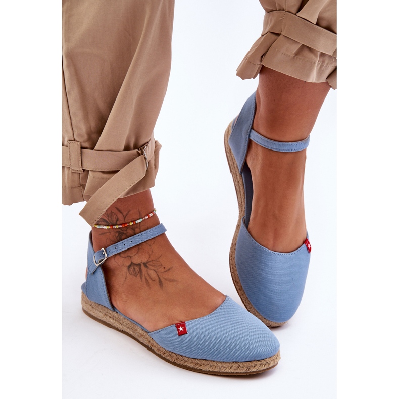 Espadrilles Plateforme Big Star Femme FF274532 Bleu 1