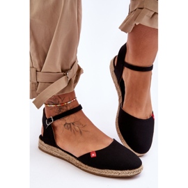 Espadrilles Plateforme Big Star Femme FF274526 Noir 2