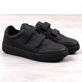 Chaussures de sport velcro News W EVE402A noir le noir 1