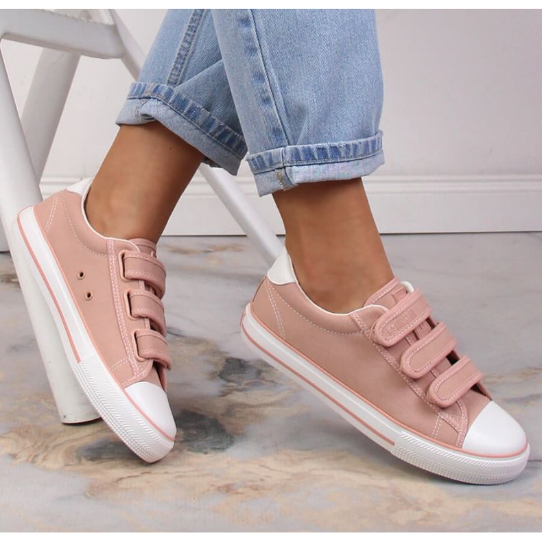 Baskets velcro Big Star W INT1842A rose 2 Baskets velcro Big Star W INT1842A rose 2