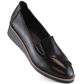 Vinceza chaussures compensées W JAN230 noir le noir 1