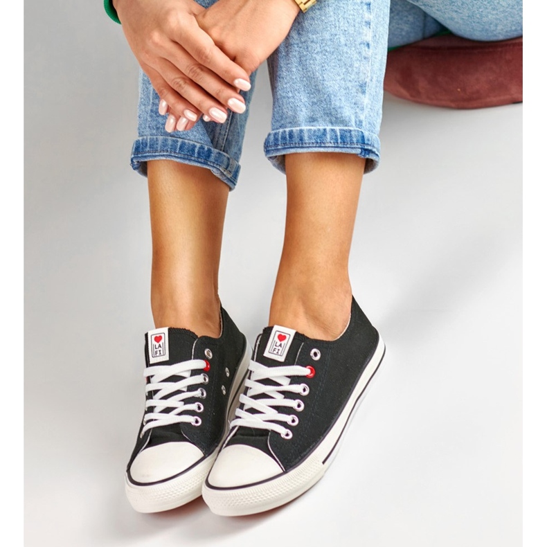 Baskets La.Fi noires le noir 2