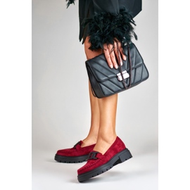 La.Fi Mocassins plateforme fuchsia rose 2