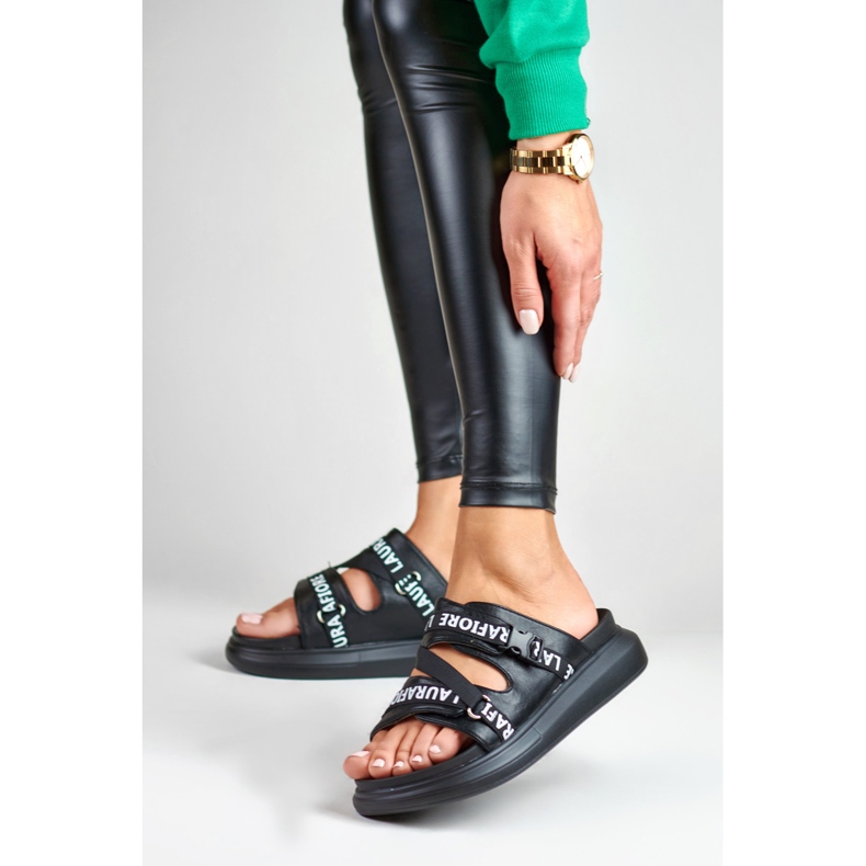 Chaussons noirs élégants de La.Fi 2