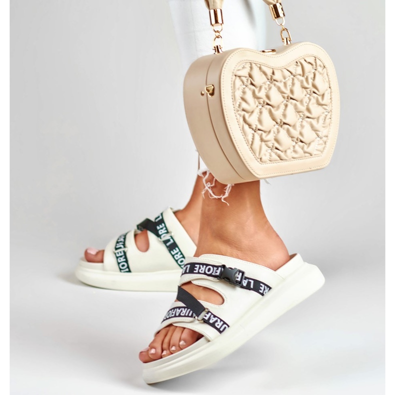 Chaussons blancs élégants de La.Fi 1