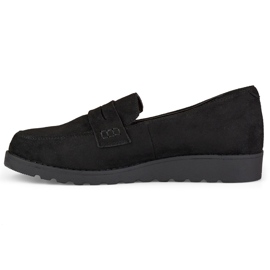 La.Fi Chaussures classiques en daim noir le noir 5