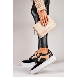 Chaussures de sport noires à la mode pour femmes 2