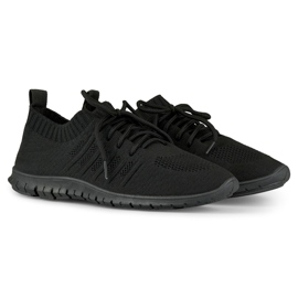 Chaussures de sport noires légères pour femmes 2