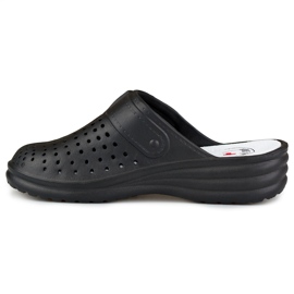Tongs femme confortables avec doigts recouverts noir le noir 2