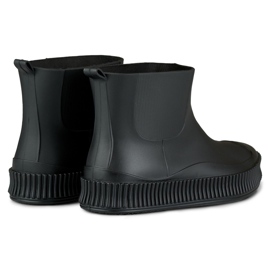 Bottes de pluie femme noir mat 2