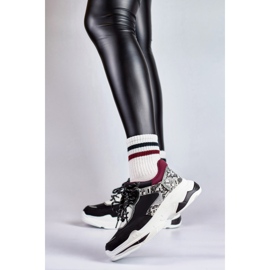 Baskets noires pour femmes à la mode le noir 3