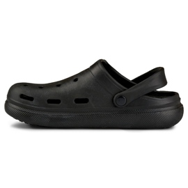 Pantoufles noires confortables pour femmes 1