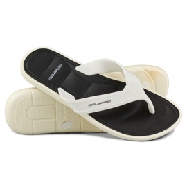 Tongs de piscine femme blanc 1