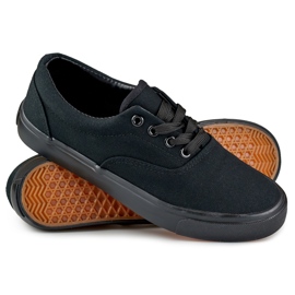 Baskets classiques pour femmes à semelle noire 4