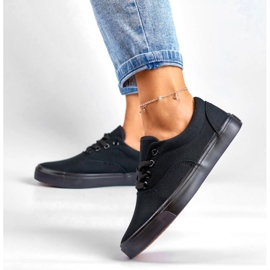Baskets classiques pour femmes à semelle noire 6