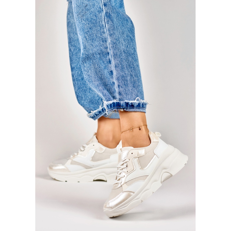 Baskets femme Geori blanches 2 Baskets femme Geori blanches 2