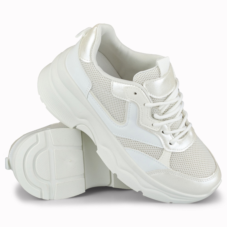 Baskets femme Geori blanches 1 Baskets femme Geori blanches 1