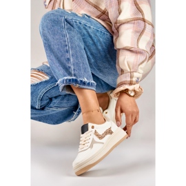 Baskets femme Lara blanches 3