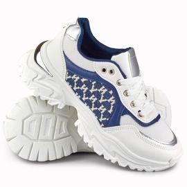 Baskets pour femmes Valir bleues à la mode 4