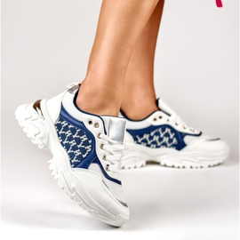 Baskets pour femmes Valir bleues à la mode 5