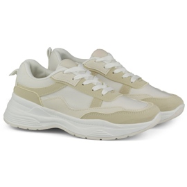 Baskets femme Violett classiques beige 2