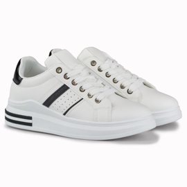 Baskets classiques pour femmes noires et blanches 2