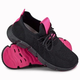 Chaussures de sport souples et confortables noir 1