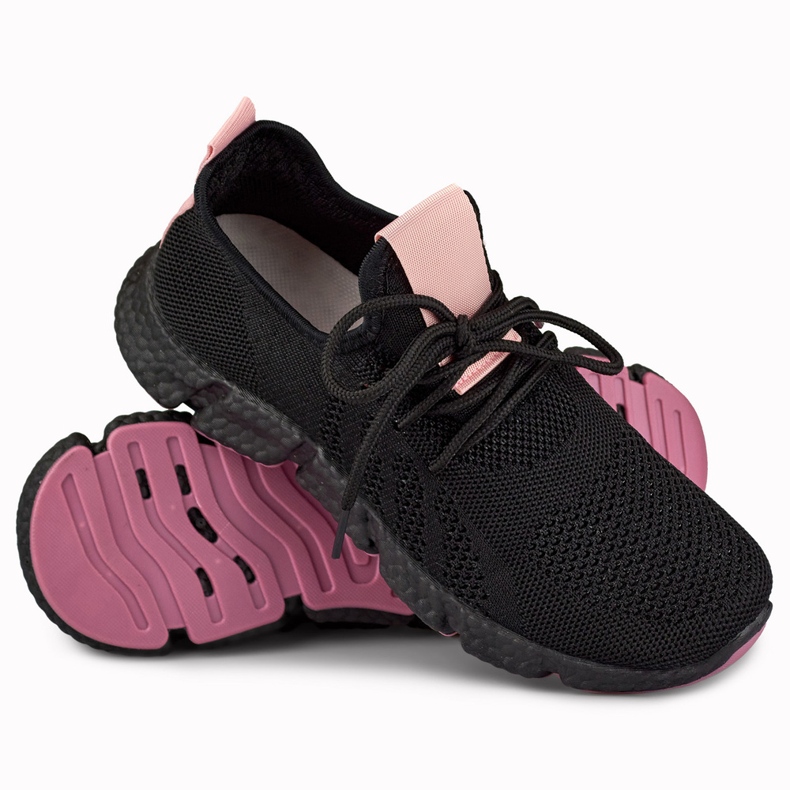 Chaussures de sport souples et confortables noir 1