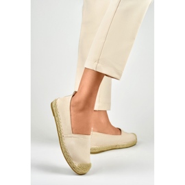Espadrilles classiques beiges pour femmes 4