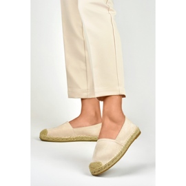 Espadrilles classiques beiges pour femmes 3