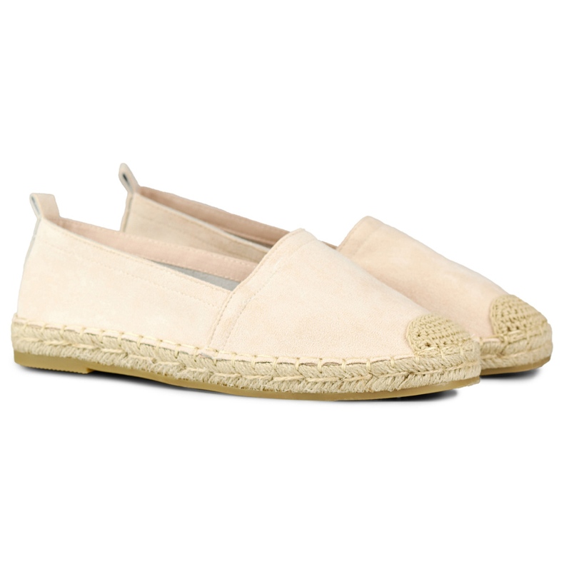 Espadrilles classiques beiges pour femmes 1